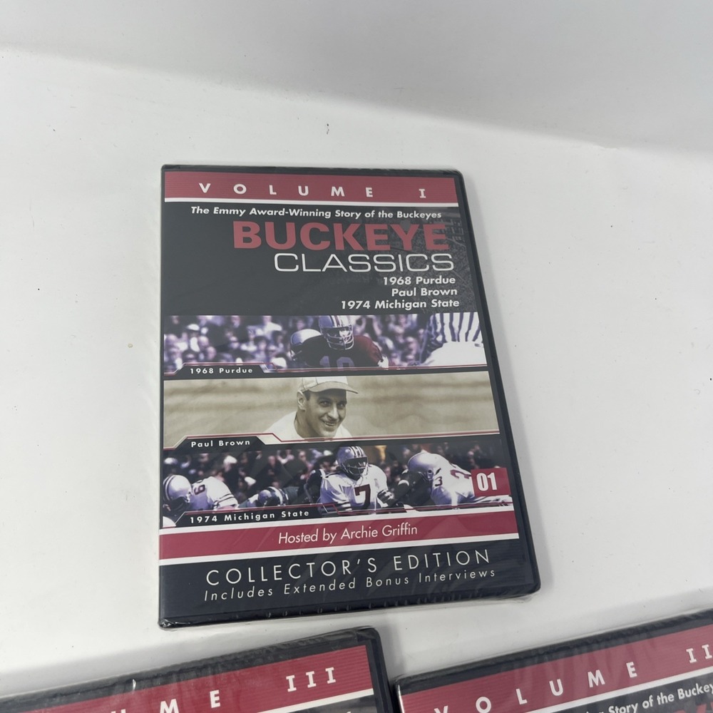 Ohio State Buckeye Classics: Volumes 1-6 DVD Lot Collectors Edition New - Picture 4 of 7